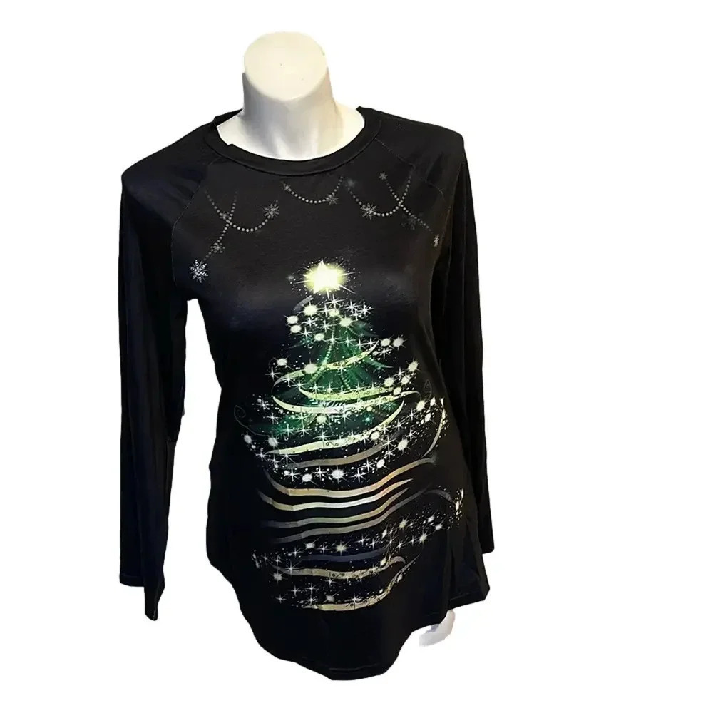 NWT Just Fashion Now Long Sleeve Christmas Dress Size S